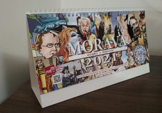 Kalendář 2021 střípky z moravské historie